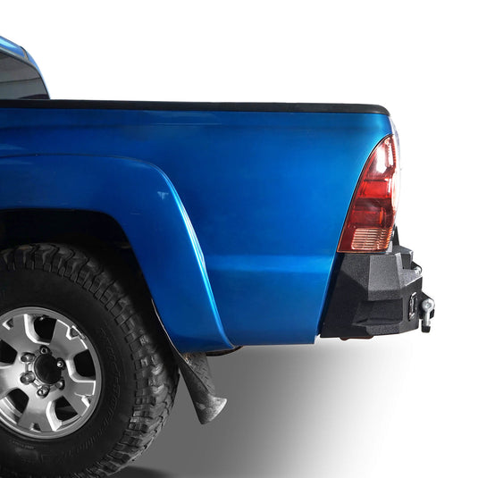 HookeRoad Toyota Tacoma Rear Bumper for 2005-2015 Toyota Tacoma 2nd Genb4022-5