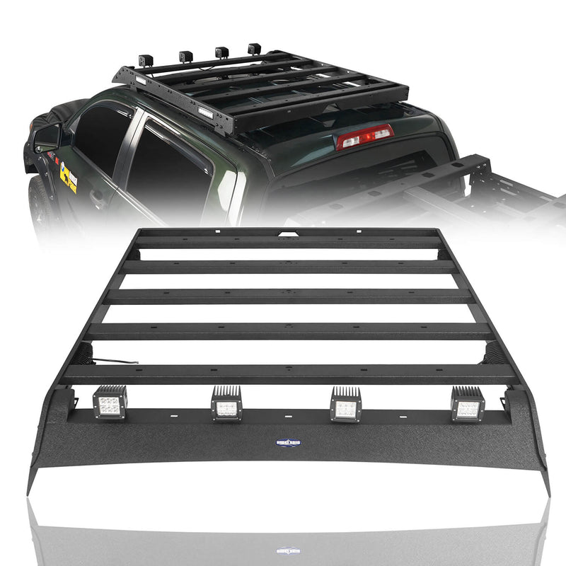 Load image into Gallery viewer, HookeRoad Tundra Front Bumper / Rear Bumper / Roof Rack for 2007-2013 Toyota Tundra Crewmax b5202+b5205+b5206 15