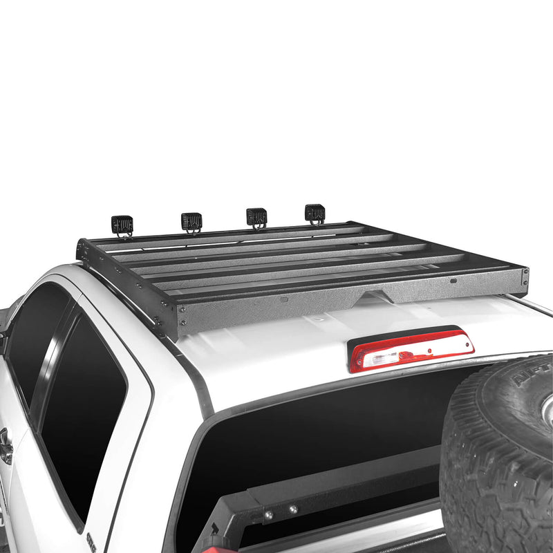 Load image into Gallery viewer, HookeRoad Toyota Tundra Crewmax Roof Rack Cargo Carrier for 2014-2021 Toyota Tundra b5004 4