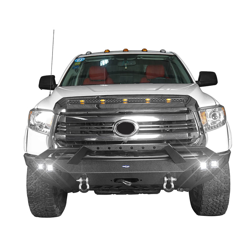 Load image into Gallery viewer, HookeRoad Toyota Tundra Front Bumper Full Width Bumper for 2014-2021 Toyota Tundra b5000 3