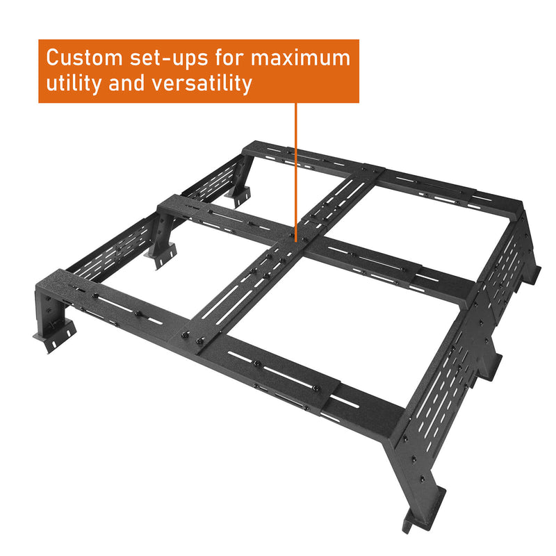 Load image into Gallery viewer, Truck 12.2" High Overland Bed Rack - Hooke Road BXG.9908-S 11
