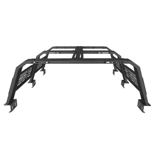 18.8" High Overland Bed Rack (Ford Ranger & GMC Canyon & Chevrolet Colorado & Jeep Gladiator JT 6' Bed)- Hooke Road