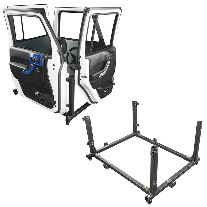 Load image into Gallery viewer, Hooke Road Tubular Door & Rock Crawler Door Storage(18-25 Jeep Wrangler JL & Jeep Gladiator JT 4 Doors)