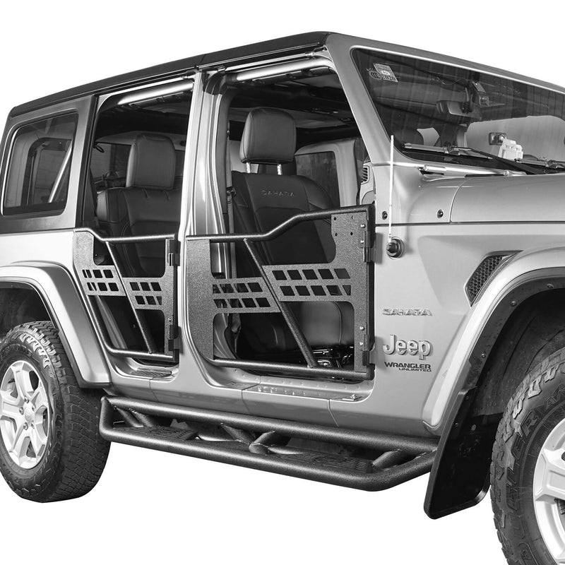 Load image into Gallery viewer, Hooke Road Tubular Door & Rock Crawler Door Storage(18-25 Jeep Wrangler JL & Jeep Gladiator JT 4 Doors)