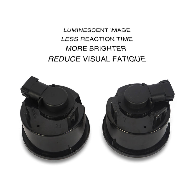 Load image into Gallery viewer, Hooke Road Opar US Flage Imaged LED Amber Turn Signals Lights lens for 2007-2018 Wrangler JK JKU u-Box 5