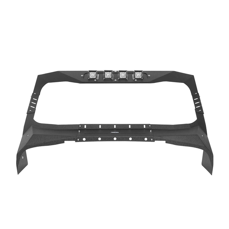 Load image into Gallery viewer, Hooke Road Windshield Frame Cover Visor Cowl Armor w/Lights(97-06 Jeep Wrangler TJ)