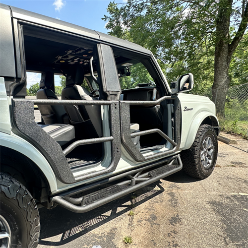 How To Remove The Ford Bronco Factory Doors To Mount The Tube Doors?
