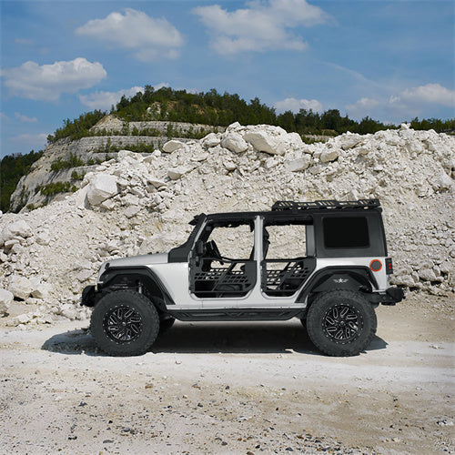 Less Door, More Money: The Jeep Wrangler’s Half Doors Are Finally Available