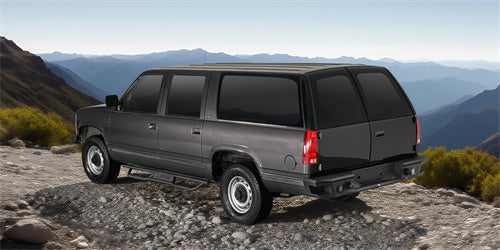 Load image into Gallery viewer, Hooke Road 1992-1999 Chevy Suburban Side Steps Running Boards b7235s 9
