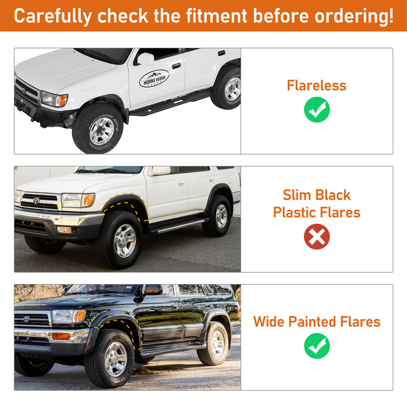 Load image into Gallery viewer, 1996-2002 Toyota 4Runner 3rd Gen Side Steps w/Non-slip Step Pads Hooke Road b7850s 10
