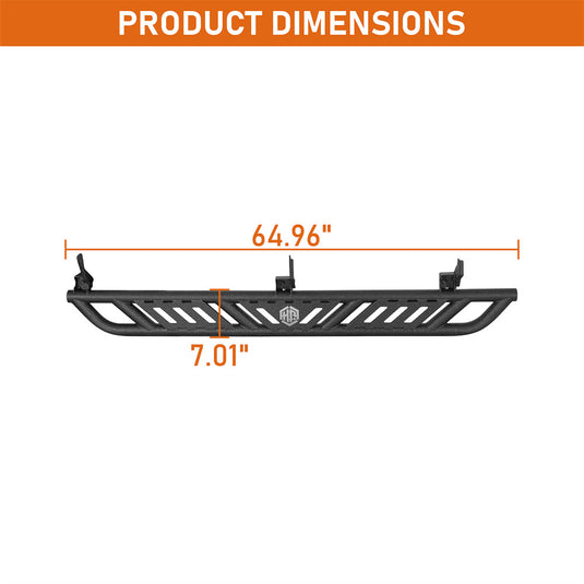 Hooke Road 1996-2002 Toyota 4Runner Side Steps Off-road Style b7851s 5