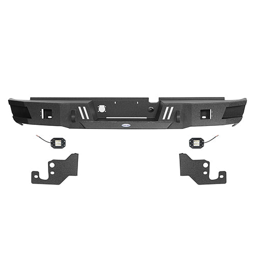 2003-2005 Dodge Ram 2500 Front Bumper & Rear Bumper w/Winch Plate (Excluding Diesel Models) - Hooke Road HE.6463+6464 23