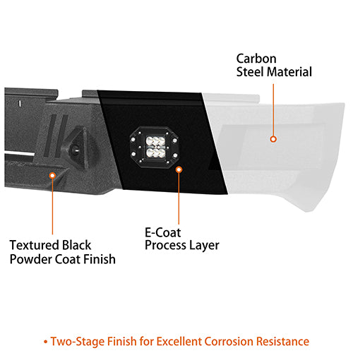 Load image into Gallery viewer, 2003-2005 Dodge Ram 2500 Front Bumper &amp; Rear Bumper w/Winch Plate (Excluding Diesel Models) - Hooke Road HE.6463+6464 24
