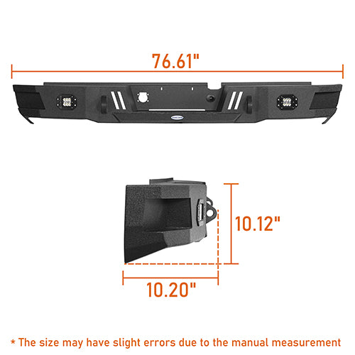 Load image into Gallery viewer, 2003-2005 Dodge Ram 2500 Front Bumper &amp; Rear Bumper w/Winch Plate (Excluding Diesel Models) - Hooke Road HE.6463+6464 27
