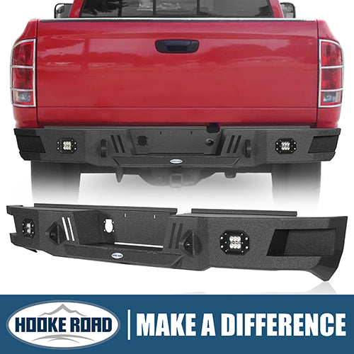 2003-2005 Dodge Ram 2500 Rear Bumper Guard Protector - HookeRoad HE.6463 1