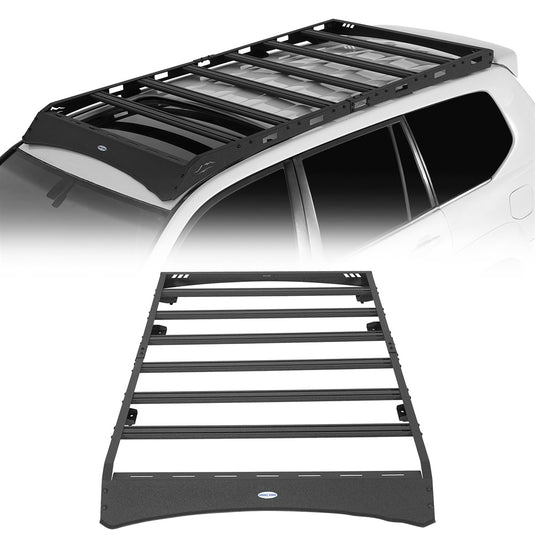 Hooke Road 2003-2009 Lexus GX470 Roof Rack with 6 Alumincum Cross Bars b4650s 1