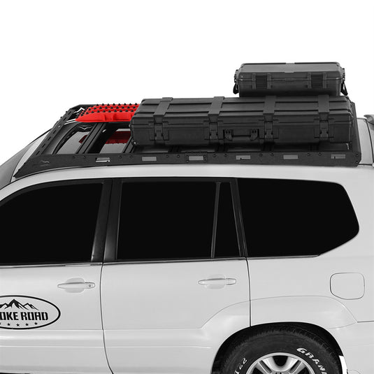 Hooke Road 2003-2009 Lexus GX470 Roof Rack with 6 Alumincum Cross Bars b4650s 2