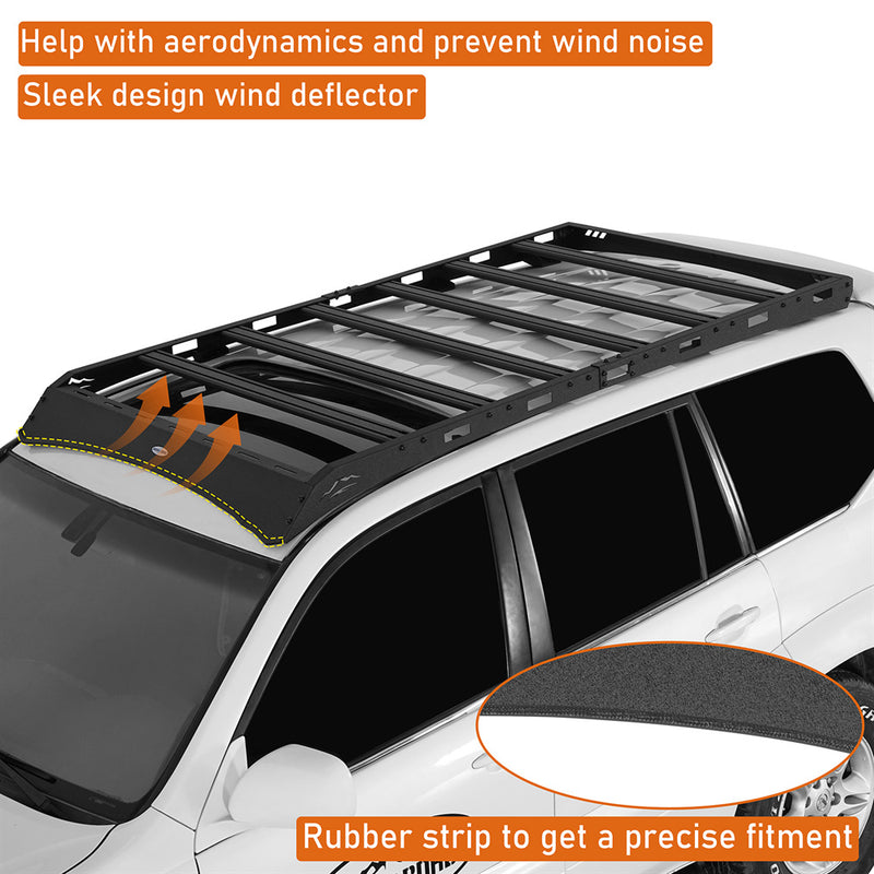 Load image into Gallery viewer, Hooke Road 2003-2009 Lexus GX470 Roof Rack with 6 Alumincum Cross Bars b4650s 8
