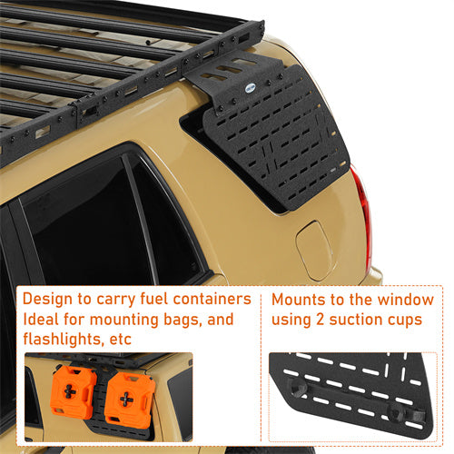 Load image into Gallery viewer, Hooke Road 2003-2009 Toyota 4Runner Rear Window Exterior Storage Molle Panel b9854s 6
