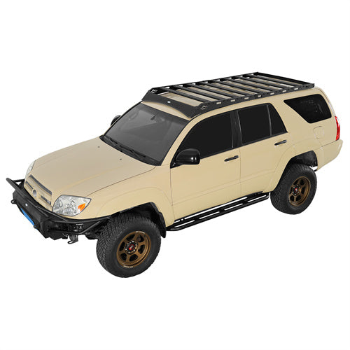 Hooke Road 2003-2009 Toyota 4Runner Roof Rack with 8 cross bars b9853s 2