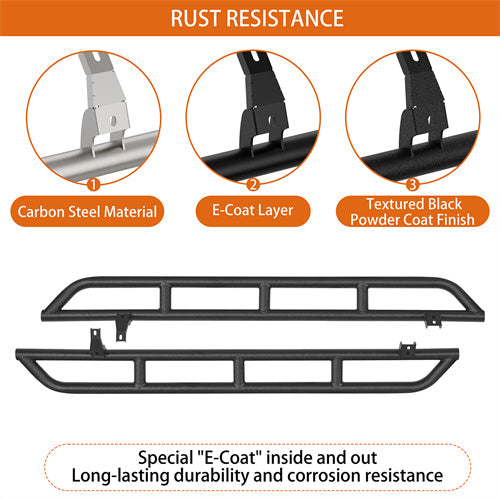 Load image into Gallery viewer, Hooke Road 2003-2009 Toyota 4Runner Tube Slider Rocker Guards b9850s 6
