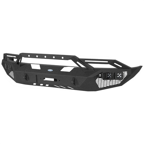 Load image into Gallery viewer, Hooke Road 2004-2008 Ford F-150 Steel Front Bumper with Winch Plate b8007 4
