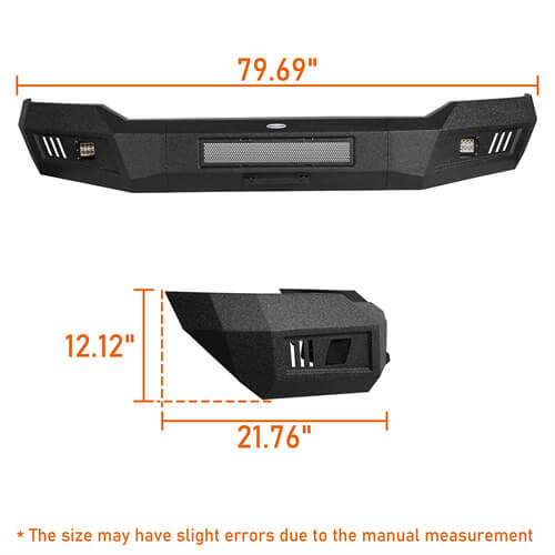 Load image into Gallery viewer, 2007-2013 Toyota Tundra Front Bumper Replacement Textured Black -  HookeRoad  b5209 9
