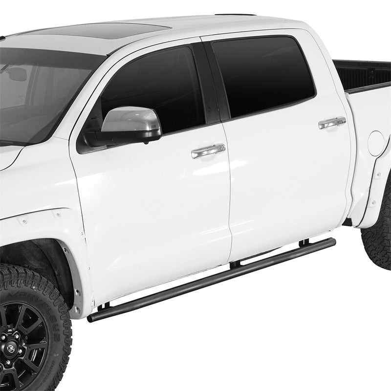 Load image into Gallery viewer, Hooke Road 2007-2021 Toyota Tundra CrewMax Rock Sliders w/ Kick-Out b5019s 2
