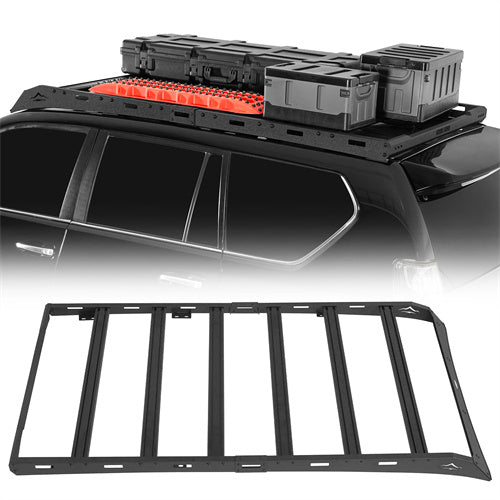 Hooke Road 2010-2023 Lexus GX460 Roof Rack with 6 Aluminum Cross Bars b4603s 1