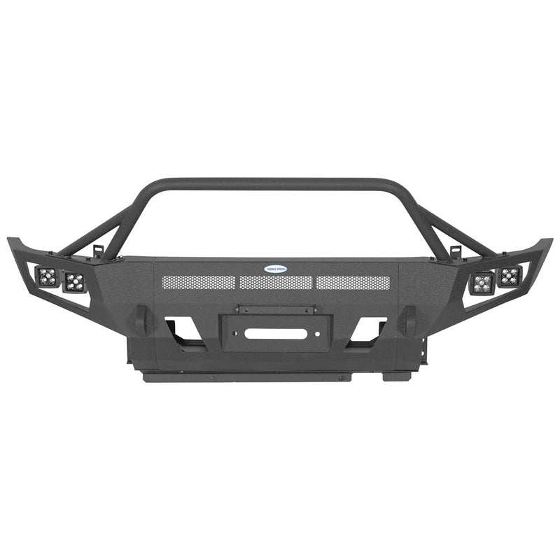 Load image into Gallery viewer, Hooke Road 2012-2015 Toyota Tacoma Front Bumper with Winch Plate &amp; Skid Plate b4102 4
