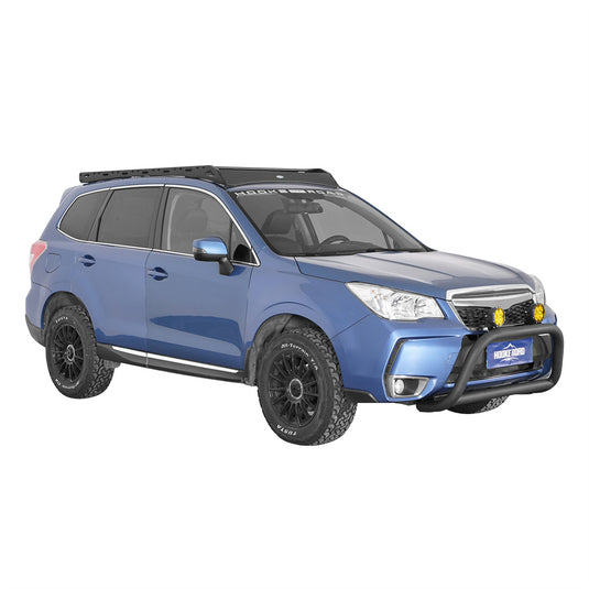 Hooke Road 2014-2018 Subaru Forester Steel Front Bumper Guard Bull Light Bar b4736s 3