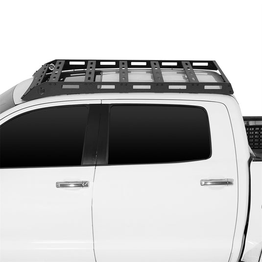 2014-2021 Toyota Tundra CrewMax Roof Rack System with 5 Cross Bars Hooke Road b5028 2