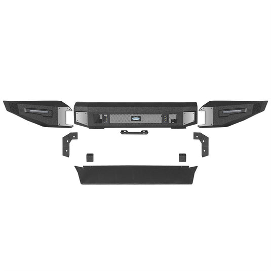Hooke Road 2014-2021 Toyota Tundra Front Bumper w/ Skid Plate b5038s 3