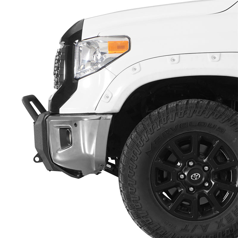 Load image into Gallery viewer, Hooke Road 2014-2021 Toyota Tundra Stubby Front Bumper b5021s 3
