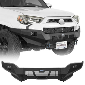 Hooke Road 2014-2024 Toyota 4Runner Front Bumper with Spotlights b9822s 1