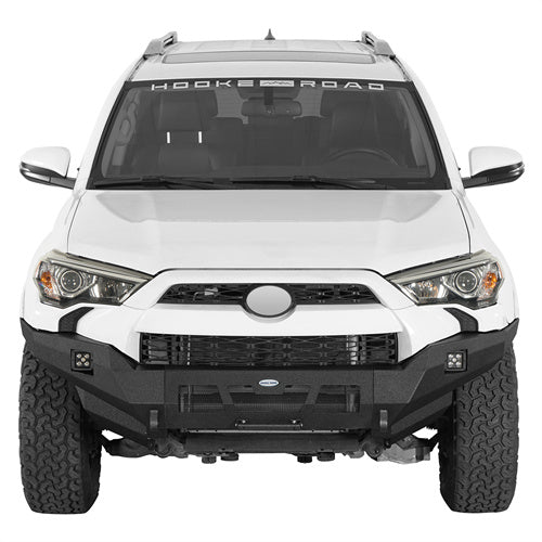 Load image into Gallery viewer, Hooke Road 2014-2024 Toyota 4Runner Front Bumper with Spotlights b9822s 2
