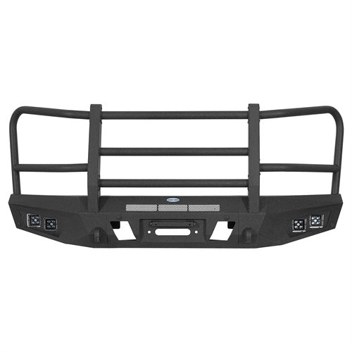 Load image into Gallery viewer, Hooke Road 2015-2017 Ford F-150 Aftermarket Front Bumper with Grille Guard b8288 4
