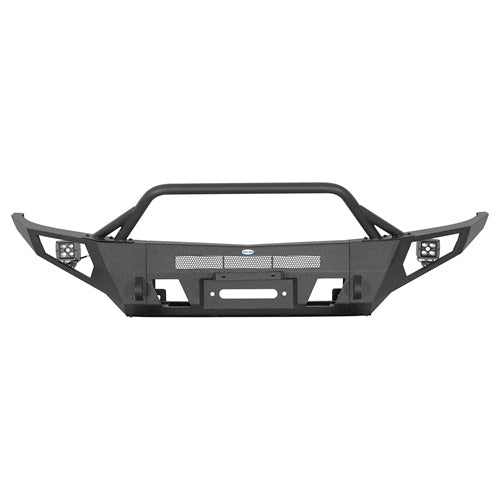 Hooke Road Steel Full-Width Front Bumper for 2015-2020 Chevy Colorado b9121s 4