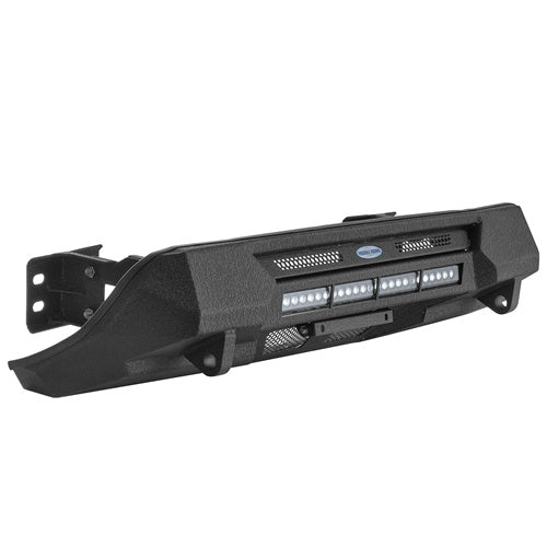 Hooke Road 2016-2023 Toyota Tacoma Steel Stubby Front Bumper b4231  9