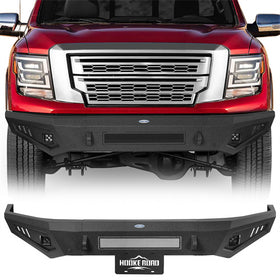 2017-2024 Nissan Titan Steel Front Bumper Replacement Hooke Road b5300 1