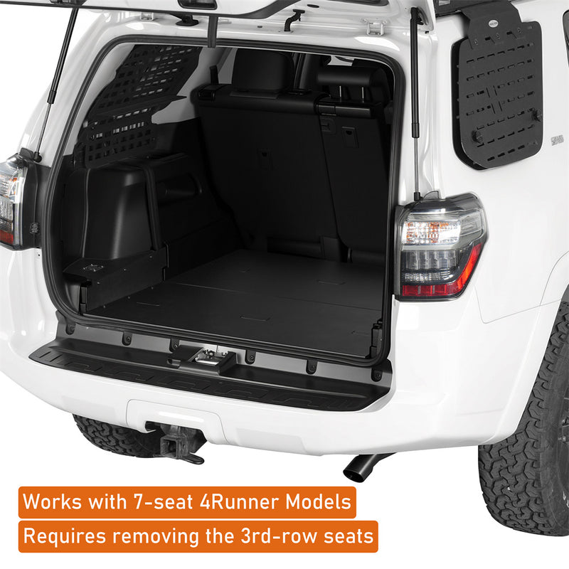 Load image into Gallery viewer, 3rd Row Delete Cargo Plate for 2010-2024 Toyota 4Runner 7-Seat Models Hooke Road b9829s 5
