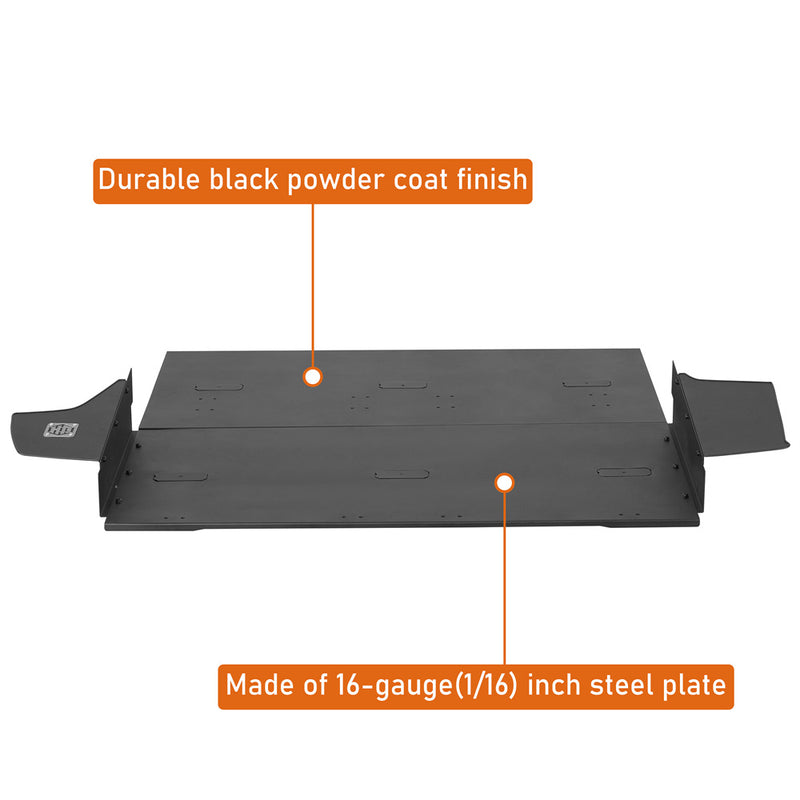 Load image into Gallery viewer, 3rd Row Delete Cargo Plate for 2010-2024 Toyota 4Runner 7-Seat Models Hooke Road b9829s 6
