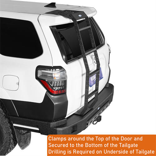 Load image into Gallery viewer, 2010-2024 Toyota 4Runner Rear Hatch Ladder Toyota 4Runner Accessories - Hooke Road b9807s 11
