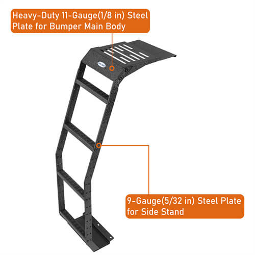 Load image into Gallery viewer, 2010-2024 Toyota 4Runner Rear Hatch Ladder Toyota 4Runner Accessories - Hooke Road b9807s 12

