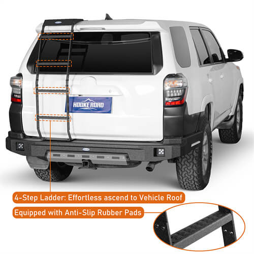 Load image into Gallery viewer, 2010-2024 Toyota 4Runner Rear Hatch Ladder Toyota 4Runner Accessories - Hooke Road b9807s 8
