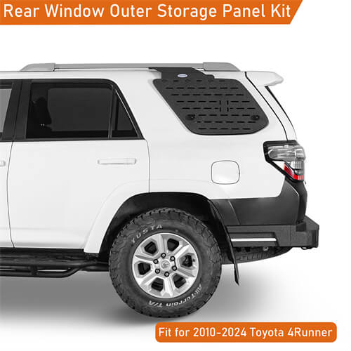 Load image into Gallery viewer, 2010-2024 Toyota 4Runner Molle Panel Rear Window Exterior Storage Panels Aftermarket Parts - Hooke Road b9804s 8
