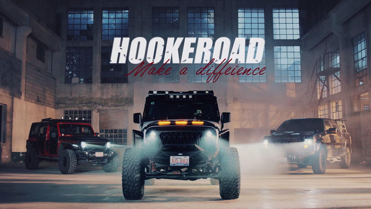 Hooke Road Modifications For Jeep & Truck Offroad Aftermarket Parts Bumper Combo Racks YouTube Video Banner