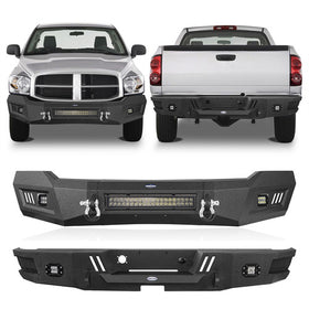 Hooke Road Ram 1500 Front & Rear Bumper Combo(06-08 Ram 1500)