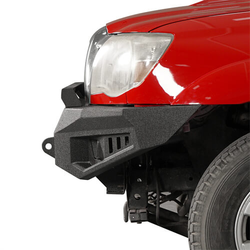 Load image into Gallery viewer, Tacoma Aftermarket Front Bumper w/ Skid Plate For 2005-2011 Toyota Tacoma - Hooke Road B4025S 4
