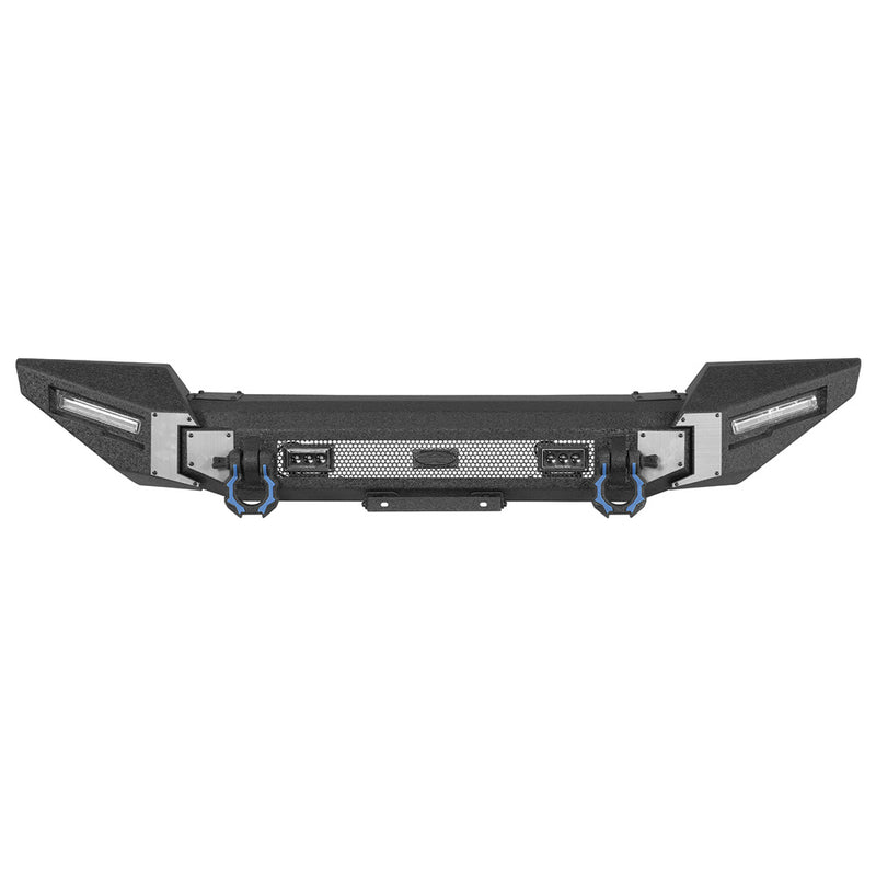 Load image into Gallery viewer, Aftermarket Front Bumper for 87-06 Jeep Wrangler YJ &amp; Wrangler TJ Hooke Road b1092s 3

